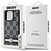 Dkny Custodia In Pelle Con Motivo A Quadri E Strisce Stampate Per Iphone 15 Pro Max - Colore Nero - Foto miniatura 7