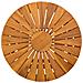 Tavolo da bistrot Naturale Ø45 x 45 cm Legno di Acacia Massello - Foto miniatura 6