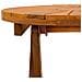 Tavolo da bistrot Naturale Ø45 x 45 cm Legno di Acacia Massello - Foto miniatura 7