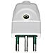 00201b - Spina 2p+t 10a S11 Assiale Bianco - Foto miniatura 2