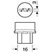 da Hyper-led W3x16q (tipo 21/5w) 27smd (3 Chi - Foto miniatura 6