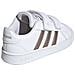 Ef0116 Grand Court I Sneakers Scarpe Neonato Primi Passi Baby Bianco 27 - Foto miniatura 4