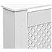 Copertura per Radiatore Bianca 112x19x81,5 cm in MDF - Foto miniatura 3