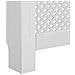 Copertura per Radiatore Bianca 112x19x81,5 cm in MDF - Foto miniatura 6