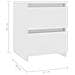 Comodino Bianco 30x30x40 cm Legno Ingegnerizzato - Foto miniatura 6