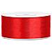 Partydeco - Nastro Satinato Rosso 2.5 Cm - Foto miniatura 1