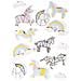 13 Adesivi 3d - Unicorni 5 Cm - Foto miniatura 4