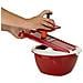 Multimaker + Placca in bianco - Insalatiera con coperchio per cottura a vapore - Ciotola per alimenti freschi sottovuoto | rosso - Foto miniatura 5