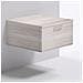 Mensolone In Laminato Sospeso Per Lavabi Da Appoggio Arredo Bagno Made In Italy *** Tinta : Larice Bianco - Foto miniatura 2