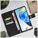 Custodia Portafoglio Xiaomi Mi 10t / 10t Pro Stand Video Aspetto Vintage Nero - Foto miniatura 4