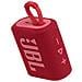 Go 3 Altoparlante Portatile Bluetooth Potenza 4,2 W Impermeabile Colore Rosso - Foto miniatura 4
