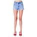 Marchio: Levi`s - Genere: Donna - Tipologia: Shorts - Stcolore: Blu, Taglia: W30 - Foto miniatura 6