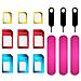 3 Set Sim Adattatore 5 In 1 Nano Micro Ndard Sim Converter Kit Con Cartelle Sim Ed Ago - Foto miniatura 1