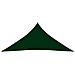 Parasole a Vela Tessuto Oxford Triangolare 6x6x6m Verde Scuro - Foto miniatura 3