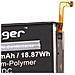 Batteria Sostituisce Samsung Eb-ba426aby, Gh82-24377a, Gh82-25461a Per Smartphone Cellulare (4900mah, 3,85v, Li-poly)  - Foto miniatura 2