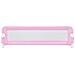 Sponde Letto di Sicurezza Bambini Rosa 120x42cm in Poliestere - Foto miniatura 3