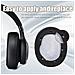 Cuscinetti Auricolari Per Jbl E65 Btnc / Duet Nc / Live650 660 Btnc 1 Paio Nero - Foto miniatura 12
