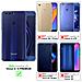 Custodia Compatibile Con Honor 8 / 8 Premium In Lilla Scuro Fiore - Coperchio Protettivo In Design Floreale Con Chiusura Magnetica, Funzione Stand E Slot Per Carte - Foto miniatura 2