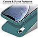 Custodia Compatibile Con Apple Iphone Xr In Liquid Verde - Coperchio Protettivo In Silicone Tpu Flessibile - Foto miniatura 5