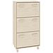 Scarpiera Marrone Miele 59,5x35x117 Cm Legno Massello Di Pino - Foto miniatura 1