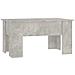 Tavolino Da Salotto Grigio Cemento 79x49x41cm Legno Multistrato - Foto miniatura 1