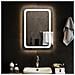 Specchio Da Bagno Con Luci Led 50x70 Cm - Foto miniatura 1