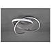 Plafoniera A Soffitto Course Nichel Con Spirale Led Dimmer Da 18w Ø45 Cm Di Trio Lighting. - Foto miniatura 2