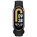 Smartwatch Smart Band 8 Display 1.62" AMOLED Tracciatore di attività a clip /da polso Bluetooth Colore Nero /Grafite - Foto miniatura 1