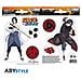 Naruto Shippuden Adesivi 16x11 Cm Sasuke / Itachi - Stickers - - Foto miniatura 1