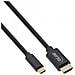 Usb Display Kabel, Usb-c Stecker Zu Hdmi Stecker, 5m. Kabellänge: 5 M, Anschluss 1: Usb Typ-c, Anschluss 2: Hdmi. - Foto miniatura 1