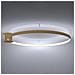 Sollux Lighting Lampada Da Soffitto Rio 110 Golden Led 4000k Th. 227 - Moderno Lampada A Soffitto D'oro 12.5x110x118 Cm - Foto miniatura 3