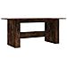 Tavolo Da Pranzo Rovere Fumo 180x90x76 Cm Legno Multistrato - Foto miniatura 2