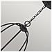 Lampadario Industrial Nordico Bradbury Acciaio Grigio Cenere 5 Luci E14 - Foto miniatura 2