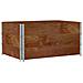 Paretali Per Pallet 3pz Marroni 120x80cm Legno Massello Di Pino - Foto miniatura 2