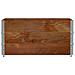 Paretali Per Pallet 3pz Marroni 120x80cm Legno Massello Di Pino - Foto miniatura 3