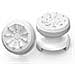 Cappucci Per Joystick Per Controller Ps4/ps5 White - Foto miniatura 4
