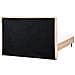 Letto Bouclé Izernore 140 X 200 Cm Beige - Foto miniatura 5