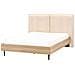 Letto Bouclé Izernore 140 X 200 Cm Beige - Foto miniatura 8