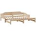 Lusso Casadino -  Divano Letto Con Letto Estraibile 90x200cm Legno Massello Pino - Foto miniatura 6