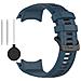 Cinturino In Silicone Bicolore Per Garmin Instinct 3 Blue Modello 1 - Foto miniatura 1