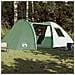 Tenda da Campeggio a Cupola per 6 Persone Verde Impermeabile - Foto miniatura 2