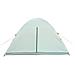 Tenda da Campeggio a Cupola per 6 Persone Verde Impermeabile - Foto miniatura 7