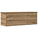 Scatola di Stoccaggio per la vitaXL in Rovere Artigianale 102x35x35 cm in Legno Ingegnerizzato - Foto miniatura 1