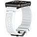 Cinturino In Silicone Compatibile Con Garmin Venu X1: Sportivo, Traspirante E Confortevole White - Foto miniatura 2