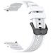 Cinturino In Silicone Compatibile Con Garmin Venu X1: Sportivo, Traspirante E Confortevole White - Foto miniatura 1