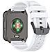Cinturino In Silicone Compatibile Con Garmin Venu X1: Sportivo, Traspirante E Confortevole White - Foto miniatura 4