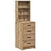 Credenza rovere artigianale 40 x 41 x 135 cm Legno multistrato - Foto miniatura 1