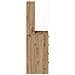 Credenza rovere artigianale 40 x 41 x 135 cm Legno multistrato - Foto miniatura 7