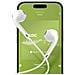 Cuffie Per Iphone 17 Pro Cablate Usb-c Con Microfono Integrato, Bianco - Foto miniatura 4