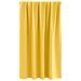 Tende con tende 2 pcs giallo senape Poliestere - Foto miniatura 4
